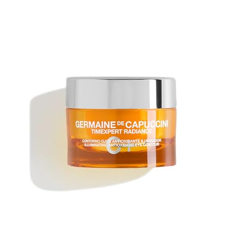 Germaine de Capuccini - Timexpert Radiance C+ | Antioxidant Eye Contour Cream - Vitamin C and Vitamin E Eye Cream - Under Eye Brightener, Protects Against Free radicals Damage - 0.5 Fl oz