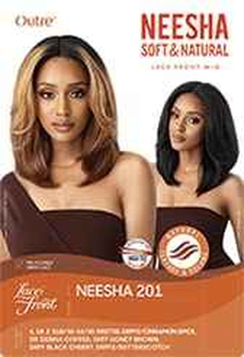 Outre Neesha Soft & Natural Synthetic Swiss Lace Front Wig NEESHA 201 (DRFF2/BTSC)