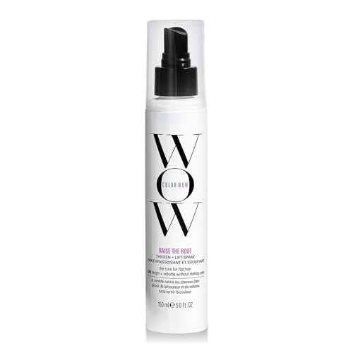 COLOR WOW Raise the Root Thicken + Lift Spray - All-Day Volume for Fine, Flat Hair without dulling color