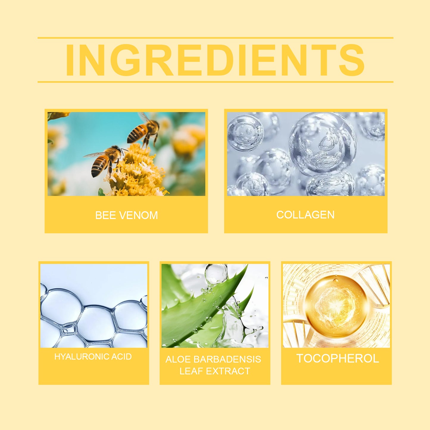 Bee Venom V-Line Lifting Mask - Hydrating Facial Chin Tightening Treatment