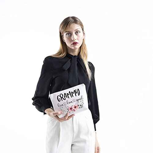 Grammy Gift Live Love Spoil Grandma Mother¡¯s Day Gift Grammy Travel Bag Makeup Bag (live love spoil Grammy)