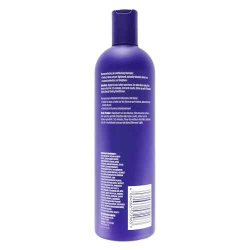 Clairol Professional Shimmer Lights Purple Shampoo | Neutralizes Brass & Yellow Tones | For Blonde, Silver, Gray & Highlighted Hair