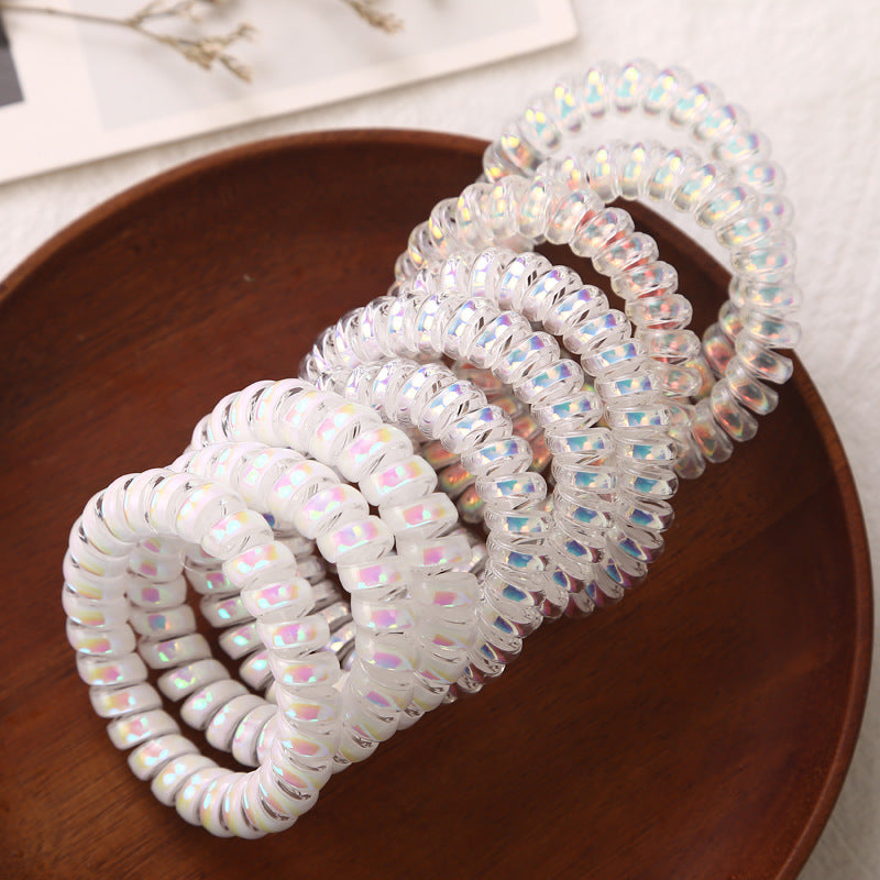 Telephone Line Hair Band - Geometric Style, Colorful Women's Hair Accessories