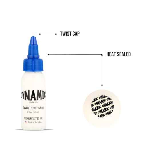 Dynamic Color Co Triple White Ink Bottle 1oz