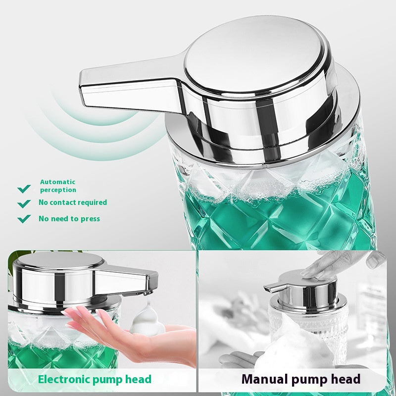 Automatic Sensing Soap Dispenser with Foam or Thick Mode - Home Kitchen Storage