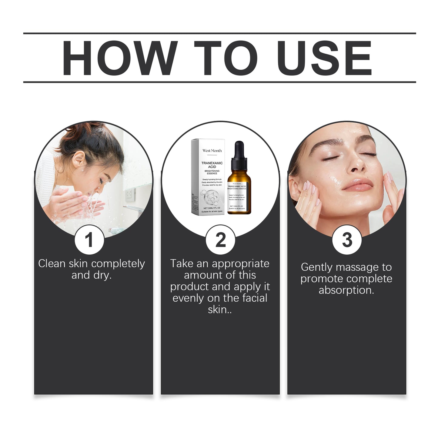 Brightening Face Serum with Arbutin - 30ml Nourishing Skin Essence