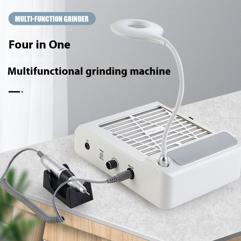 Multifunctional Nail Polishing Machine with Vacuum Cleaner - 4-in-1 Nail Drill Kit