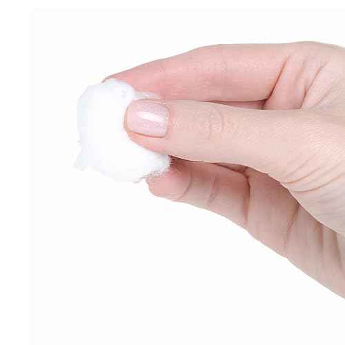 Vakly Cotton Balls [Pack of 2000] Medium 1 Inch Non-Sterile Absorbent 100% Cotton Prepping Balls for Make-Up, Nail Polish Removal, Applying Oil Lotion or Powder, Crafts