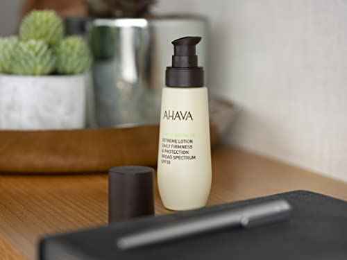 AHAVA Extreme Lotion Daily Firmness & Protection, Broad Spectrum SPF30 - Lightweight, Moisturizing, All-Day Hydration & UVA/B Protection, Enriched with Osmoter, Goji Berry & Iceland Moss, 1.7 Fl.Oz