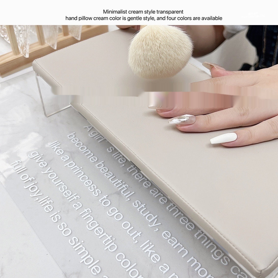 Acrylic Manicure Hand Pillow Wrist Support