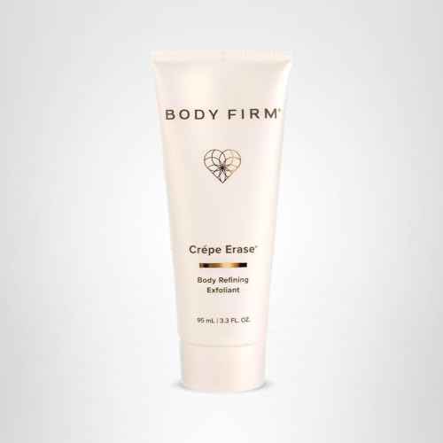 Body Firm Crepe Erase Smoothing Pre-Treatment, Aha Bha Exfoliant With Vitamin E and Squalane for Crepey Skin, Anti Aging Pre-Exfoliator for Face & Body, Gentle Skin Care for Women, 10 FL Oz