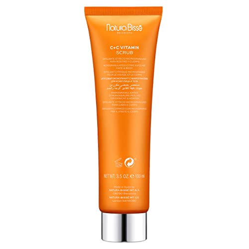 Natura Biss? C+C Vitamin Scrub, Micro-Granulated Citrus Exfoliant, Renews, Revitalizes & Smooths, 3.5 Oz