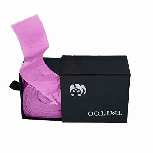 100pcs Clip Cord Sleeves,Disposable Hygiene Clip Pink Cord Covers for Tattoo,Tattoo Machine Bags Tattoo Machine Gun Accessories Tattoo Supplies