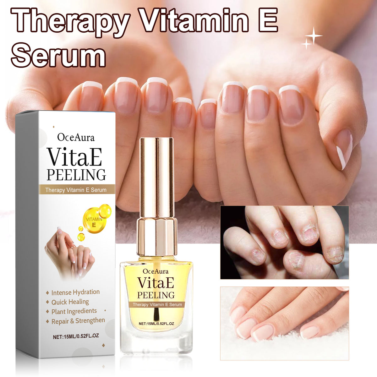 Nail Anti-Bite Bitter Treatment Oil Kit - 15ml