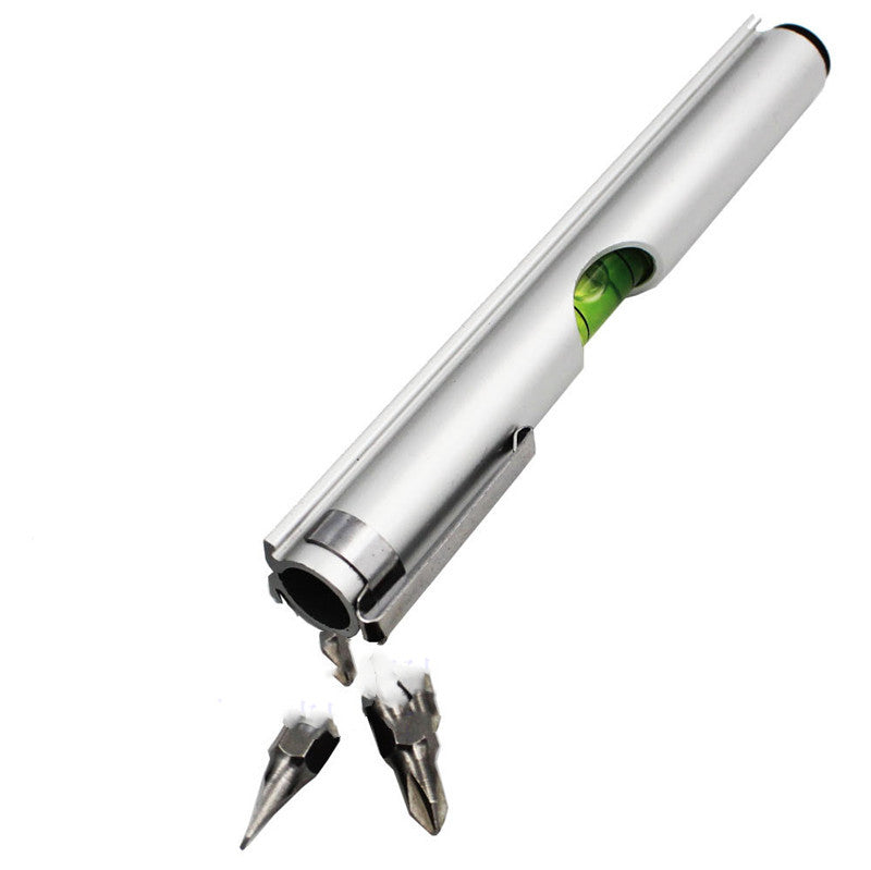 Pen-Shaped Magnetic Screwdriver Hand Tool - Aluminum Alloy, Multiple Colors
