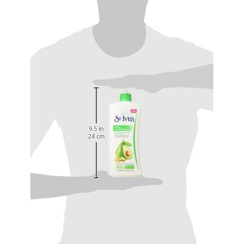 St. Ives Daily Hydrating Body Lotion Vitamin E 21 oz (Pack of 2)