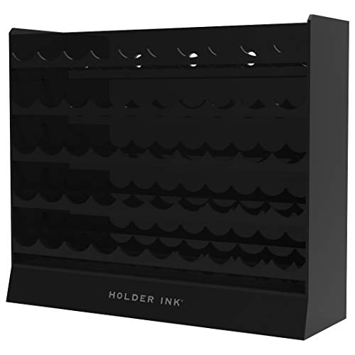 Acrylic Vertical Display Stand Organizer For 1oz Tattoo Ink Bottles. Keeps Your Items Organized, Secured and Ready to use.