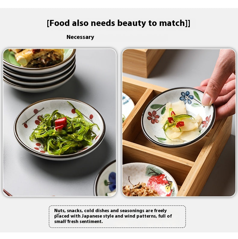 Ceramic Plant Flower Dish Saucer for Home & Garden Kitchen Decor