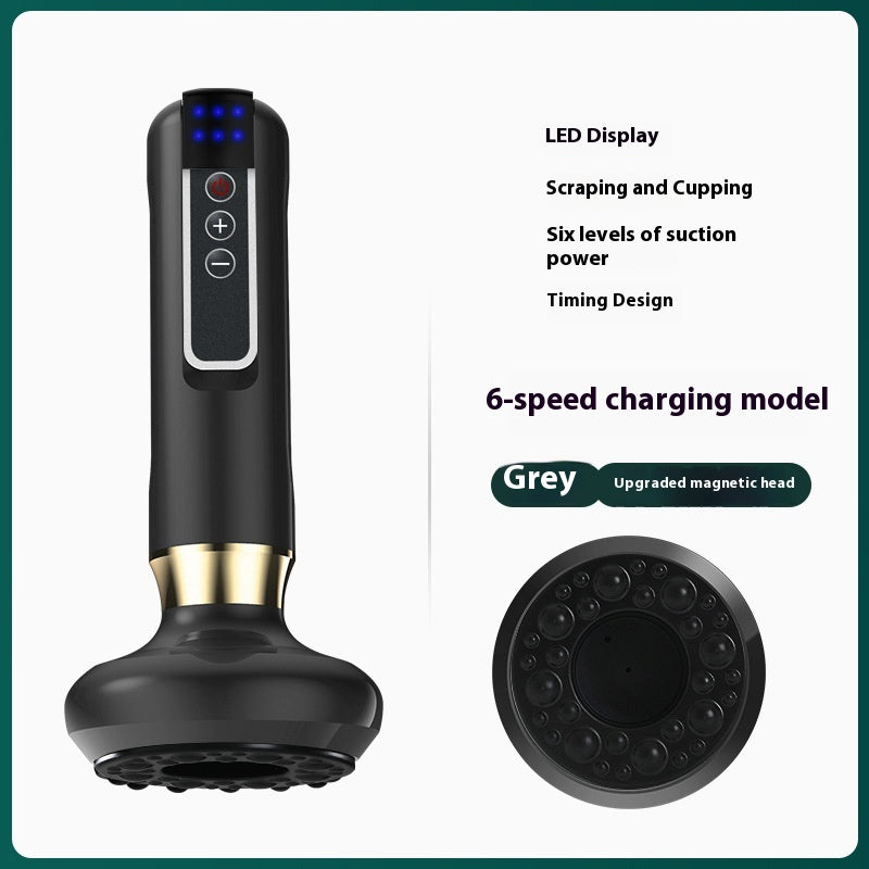 Electric Breathing Heating Wireless Scraping Massage Instrument