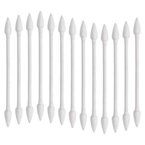 Pointed Tip Cotton Swabs, 800 Count Double Precision Tips with Paper Stick, Cotton Buds for Makeup, Personal Care, Crafts