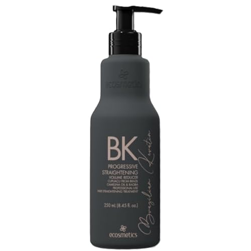 ECOSMETICS 250ML Brazilian Keratin Treatment Organic Blowout Complex | Nanoplastia | Straightening & Smoothing System | Volume Reducer | Queratina Brasile?a Keratina Para Alisar el Pelo