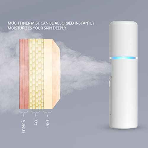 Nano Facial Mister Portable Mini Face Mist Handy Sprayer Automatic Eyelash Extensions Cool Facial Steamer