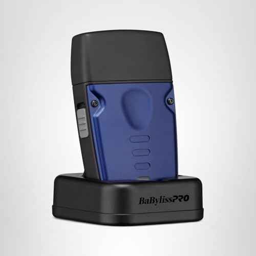 BaBylissPRO High-Performance Compact LO-PROFX Single Foil Shaver with Charging Stand