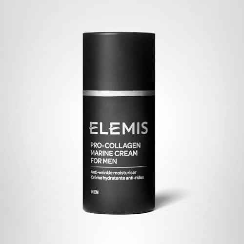ELEMIS Men Pro-Collagen Marine Cream 30ml Lightweight Anti-Aging Moisturizer for Mens Skincare
