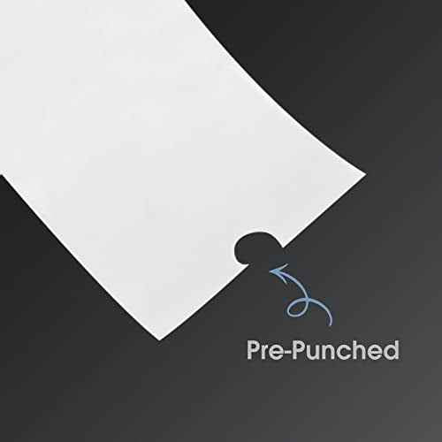 INKin Tattoo Machine Covers - 200pcs (2 inch X 6.4 inch) Disposable Tattoo Pen Machine Bags Transparent White Cartridge Machine Sleeves for Wireless Battery Tattoo Pen Machine