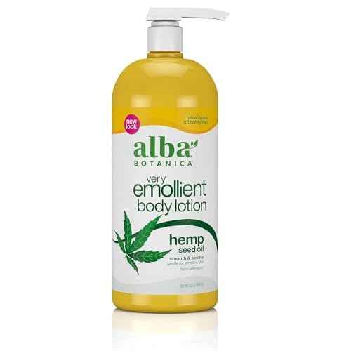 Alba Botanica Hempquility Hand & Body Lotion, Cannabis Sativa Seed Oil, 32 Oz