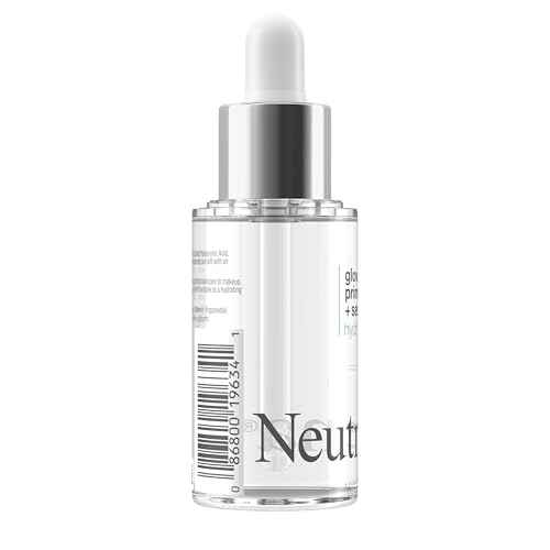 Neutrogena Hydro Boost Glow Booster Primer & Serum, Hydrating & Moisturizing Face Serum-to-Primer Hybrid, Infused with Purified Hyaluronic Acid & Designed to Instantly Hydrate, 1.0 fl. oz