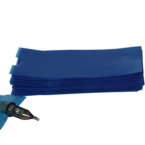 200PCS Pen Covers,Machine Sleeves Waterproof Disposable Blue Bags Clear Covers for Machine Pen