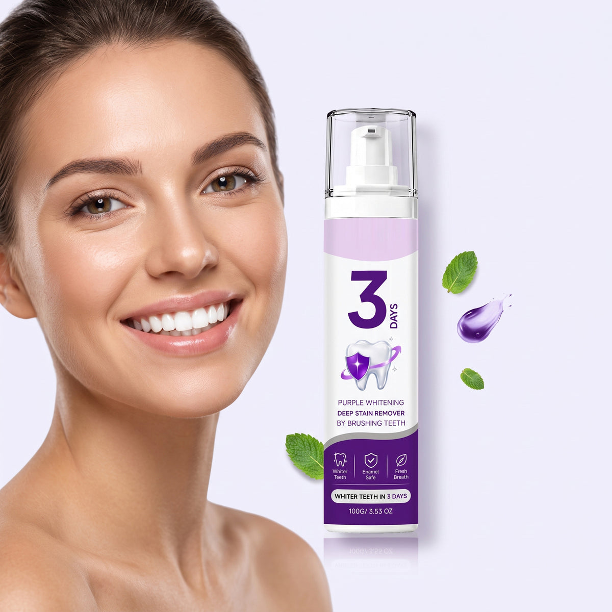 Purple Whitening Toothpaste 100g