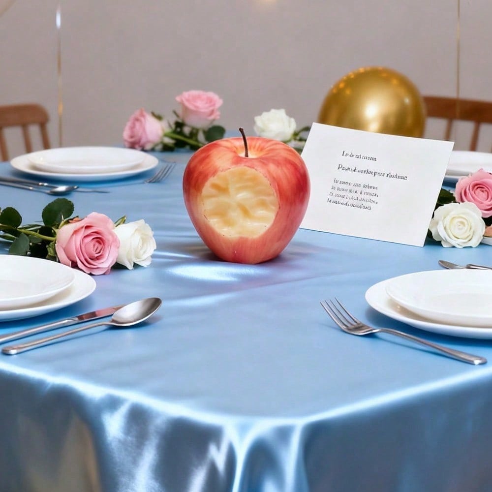 Bitten Apple Scented Candle - Unique Gift Box Decor