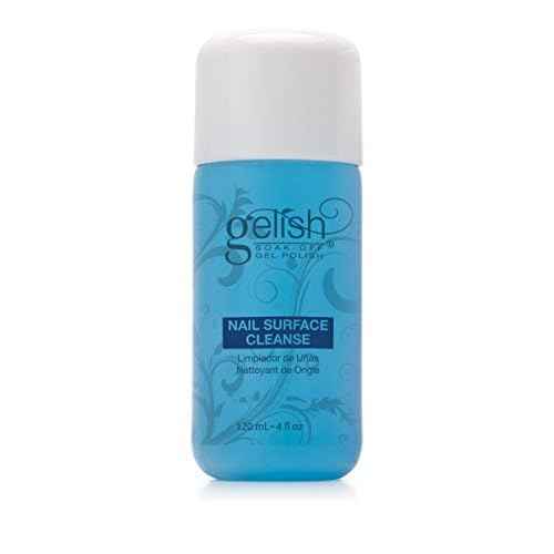 Gelish Nail Surface Cleanse ? Gel Top Coat Nail Cleaner, Removes Tacky Residue, High-Shine Finish, Skin-Safe Formula, Smooth & Glossy Results for Perfect Manicure (4 Fl Oz)