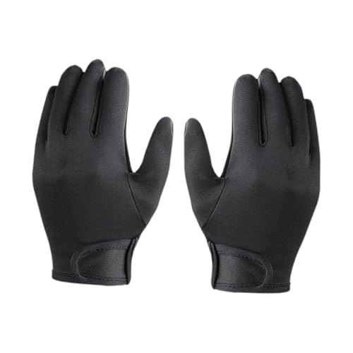 Pistro Set of 2 Heat Resistant Hairdressing Gloves for Curling & Straightening, Five Finger Design, Protective Finger Covers for Salon Styling