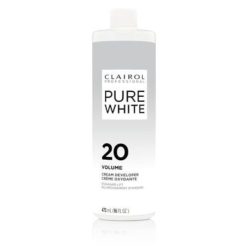 Clairol Professional Pure White 20 Volume Hair Developers for Lightening & Gray Coverage