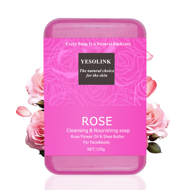 Rose Essential Oil Soap Bar - 150g