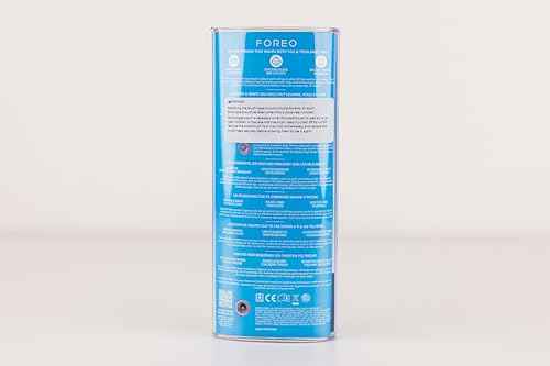 FOREO ISSA 4 Baby – Silicone Sonic Electric Toothbrush Bundle for Babies, 2-Sided Bristles, Fun Smile Feature, Gum Massage, 12 Months of Care with Extra Brush Head, Travel-Friendly - Pearl Pink