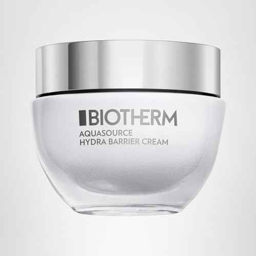Biotherm Aquasource Hydra Barrier Cream, Lightweight And Fast-Absorbing Face Moisturizer for a Stronger Skin Barrier, with Biotech Plankton, Bio-Ceramides and Hyaluronic Acid 1.7 Fl.Oz.