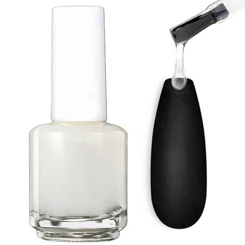 Matte Top Coat - Long Lasting Gel, Clear Matte Nail Polish, No UV Light Needed, 16 ML