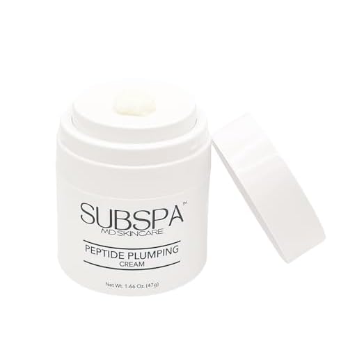 Peptide Plumping Cream ? Doctor-Developed Anti-Aging Moisturizer with Peptides, Hyaluronic Acid & Resveratrol ? Hydrates, Firms & Smooths Fine Lines ? 1.66 oz