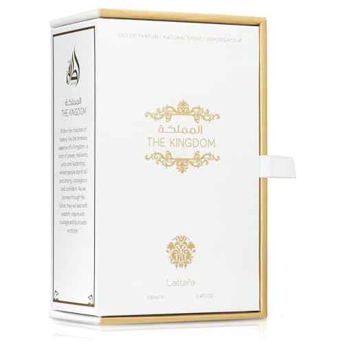 Lattafa The Kingdom Eau De Parfum Spray for Men, 3.4 Ounce