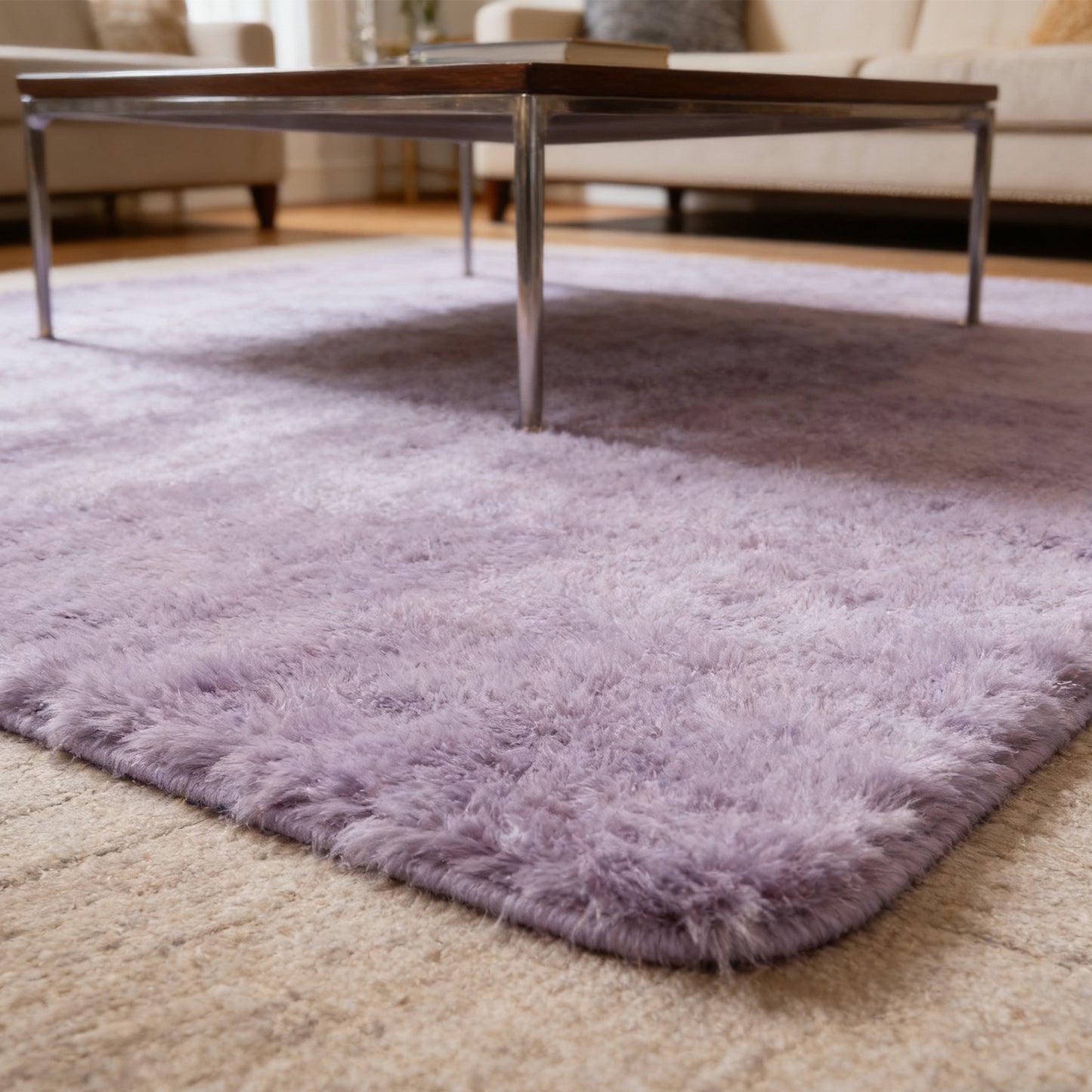 Light Purple Bathmat - Soft and Absorbent Bathroom Rug