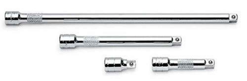 SK Tools USA 3/8" Drive, 4 Piece Chrome Extension Set | 4514