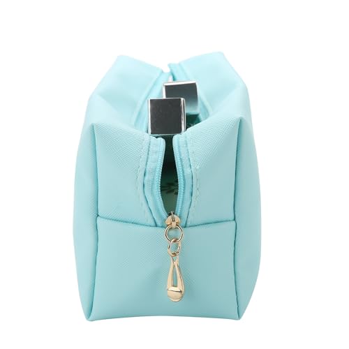 Bridesmaid Proposal Gifts Letter Cosmetic makeup bag bulk for Wedding Party Favors Bachelorette party decorations Toiletry Organizer Bag Makeup Case Gift (6, sage green)