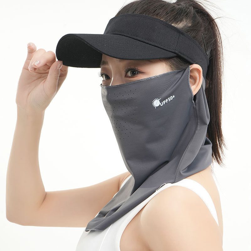 Breathable Face Mask with UV Protection & Neck Ear Hanging