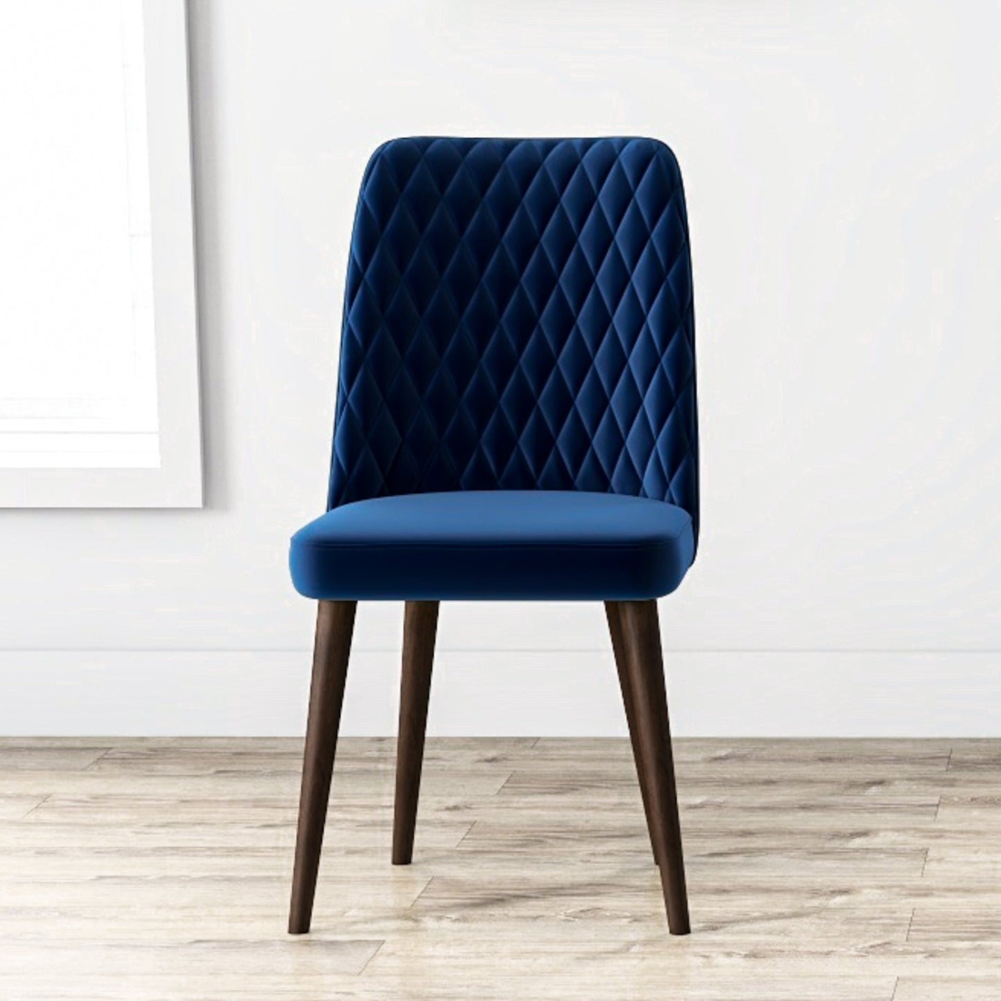 Best Selling Katie Mid-Century Modern Velvet Dining Chair Set Of 2 -