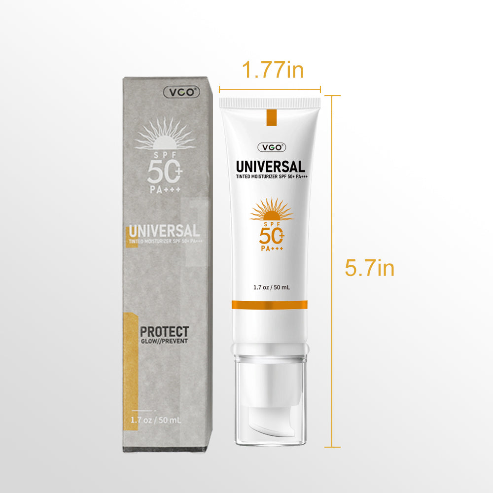 Tinted Facial Sunscreen SPF 50ml - All Skin Types UV Protection