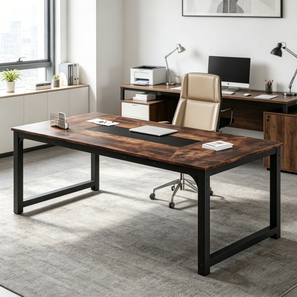 Minimalist 6ft Conference Table - Bold Design for Modern Offices